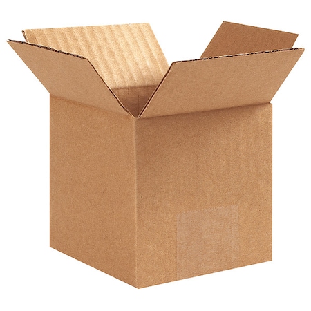 3 in x 3 in x 3 in Shipping Box, Kraft, Corrugate, Single Wall, 32 ECT MPN:55VG02