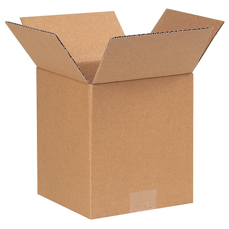 4 in x 4 in x 5 in Shipping Box, Kraft, Corrugate, Single Wall, 32 ECT MPN:55VG04
