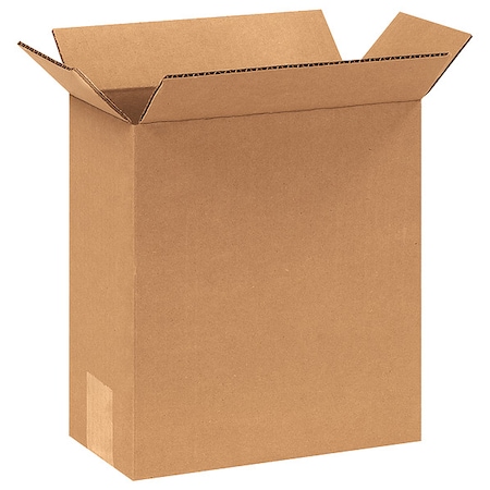 6 in x 4 in x 8 in Shipping Box, Kraft, Corrugate, Single Wall, 32 ECT MPN:55VG15