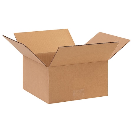 6 in x 6 in x 3 in Shipping Box, Kraft, Corrugate, Single Wall, 32 ECT MPN:55VG17