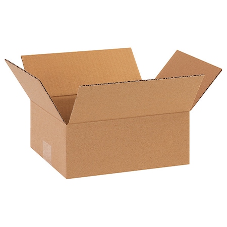 8 in x 6 in x 2 in Shipping Box, Kraft, Corrugate, Single Wall, 32 ECT MPN:55VG27