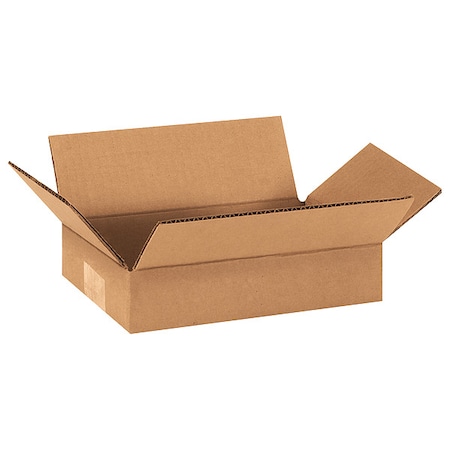 9 in x 6 in x 2 in Shipping Box, Kraft, Corrugate, Single Wall, 32 ECT MPN:55VG35
