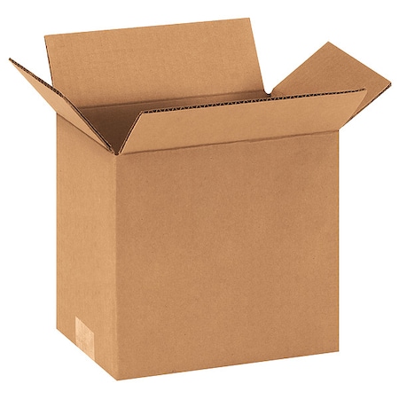 9 in x 6 in x 9 in Shipping Box, Kraft, Corrugate, Single Wall, 32 ECT MPN:55VG38