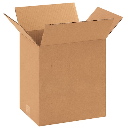 10 in x 8 in x 12 in Shipping Box, Kraft, Corrugate, Single Wall, 32 ECT MPN:55VG48