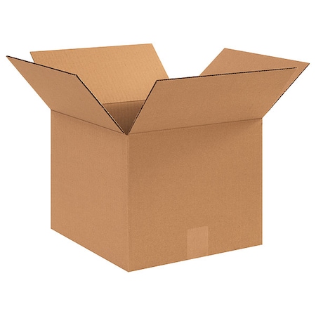 11 in x 11 in x 8 in Shipping Box, Kraft, Corrugate, Single Wall, 32 ECT MPN:55VG56