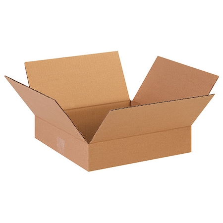 13 in x 13 in x 3 in Shipping Box, Kraft, Corrugate, Single Wall, 32 ECT MPN:55VG94