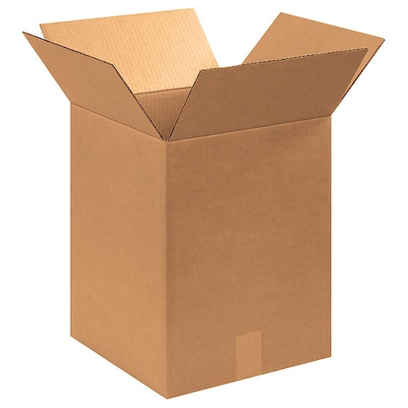 13 in x 13 in x 17 in Shipping Box, Kraft, Corrugate, Single Wall, 32 ECT MPN:55VG97