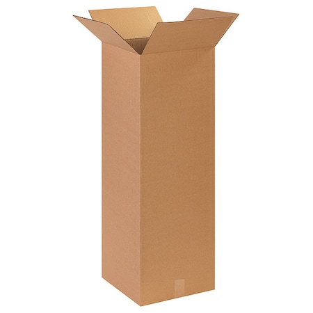 14 in x 14 in x 40 in Shipping Box, Kraft, Corrugate, Single Wall, 32 ECT MPN:55VH09