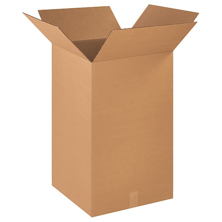 18 in x 18 in x 30 in Shipping Box, Kraft, Corrugate, Single Wall, 32 ECT MPN:55VH48
