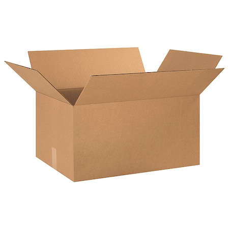 24 in x 16 in x 13 in Shipping Box, Kraft, Corrugate, Single Wall, 32 ECT MPN:55VH83