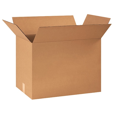 24 in x 16 in x 18 in Shipping Box, Kraft, Corrugate, Single Wall, 32 ECT MPN:55VH84