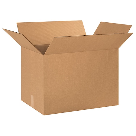 26 in x 18 in x 18 in Shipping Box, Kraft, Corrugate, Single Wall, 32 ECT MPN:55VH96