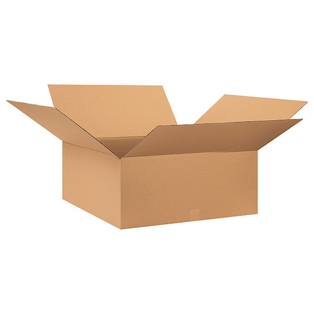 28 in x 28 in x 10 in Shipping Box, Kraft, Corrugate, Single Wall, 32 ECT MPN:55VJ18