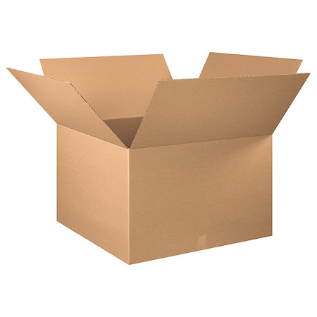 30 in x 30 in x 20 in Shipping Box, Kraft, Corrugate, Single Wall, 32 ECT MPN:55VJ28