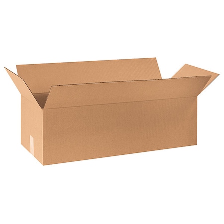 32 in x 12 in x 10 in Shipping Box, Kraft, Corrugate, Single Wall, 32 ECT MPN:55VJ33
