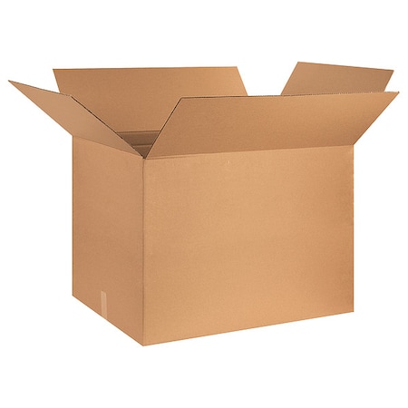 32 in x 24 in x 24 in Shipping Box, Kraft, Corrugate, Single Wall, 32 ECT MPN:55VJ37