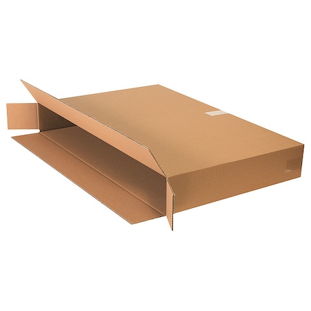 36 in x 5 in x 24 in Shipping Box, Kraft, Corrugate, Single Wall, 32 ECT MPN:55VJ41