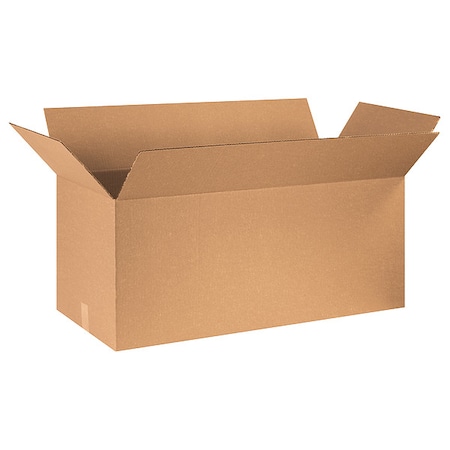 36 in x 14 in x 14 in Shipping Box, Kraft, Corrugate, Single Wall, 32 ECT MPN:55VJ47