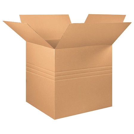 36 in x 36 in x 36 in Multi-Depth Box, Kraft, Corrugate, Single Wall, 32 ECT MPN:55VJ57