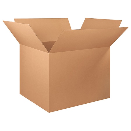 50 5/8 in x 39 5/8 in x 35 5/8 in Shipping Box, Kraft, Corrugate, Double Wall, 51 ECT MPN:55VJ72