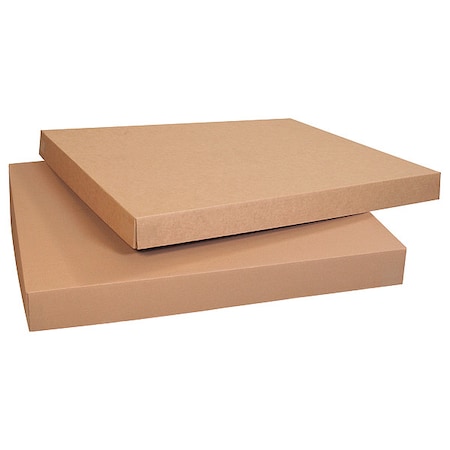 49 1/4 in x 41 1/4 in x 5 in Gaylord Lid, Kraft, Corrugated Cardboard, Single Wall, 44 ECT MPN:55VJ84