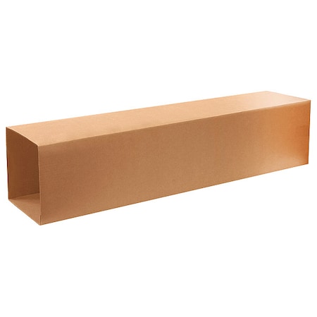 12 in x 12 in x 48 in Telescopic Box Top, Kraft, Corrugate, Single Wall, 32 ECT MPN:55VL36