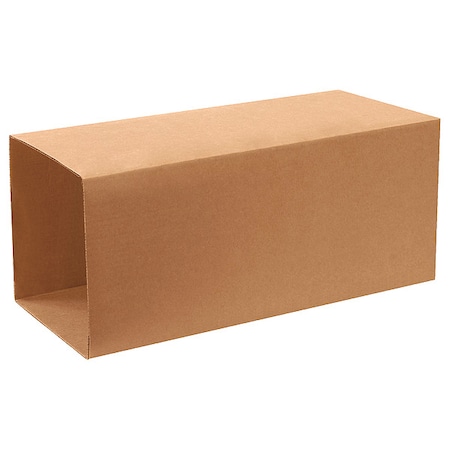 20 in x 20 in x 40 in Telescopic Box Top, Kraft, Corrugate, Single Wall, 32 ECT MPN:55VL42