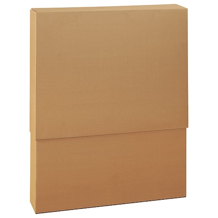 37 in x 4 in x 30 in Shipping Box, Kraft, Corrugate, Single Wall, 32 ECT MPN:55VL47