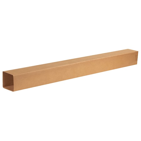 6-1/2 in x 6-1/2 in x 72 in Shipping Box, Kraft, Corrugate, Single Wall, 32 ECT MPN:55VL53