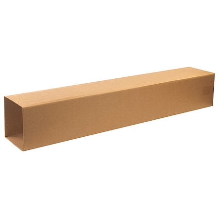 8 in x 8 in x 48 in Telescopic Box Top, Kraft, Corrugate, Single Wall, 32 ECT MPN:55VL54