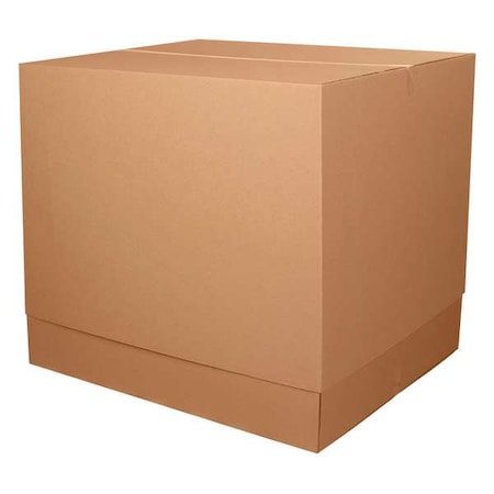 36 in x 36 in x 40 in Telescopic Box Top, Kraft, Corrugate, Single Wall, 32 ECT MPN:55VL56