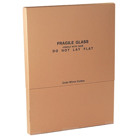 37 in x 3 3/4 in x 30 3/4 in Shipping Box, Kraft, Corrugate, Single Wall, 32 ECT MPN:55VL60