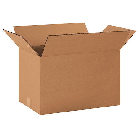24 in x 14 in x 14 in Shipping Box, Kraft, Corrugate, Double Wall, 48 ECT MPN:55VM31