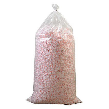 PackingPeanuts, 7cuft, Pink, Polystyrene MPN:56GL66