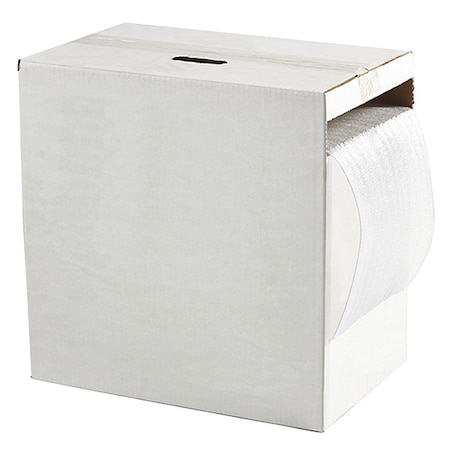 Packing Foam Roll, 1/4 in Foam Thick, Perforated, 12 in W, 85 ft L MPN:56KZ53
