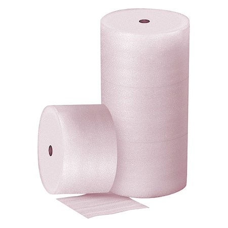PackingFoamRoll, Pink, 1/8in, Perforated MPN:56KZ57