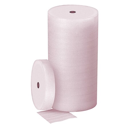 PackingFoamRoll, Pink, 1/8in, Perforated MPN:56KZ60