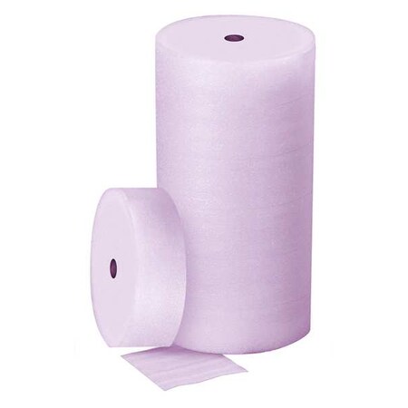 PackingFoamRoll, Pink, 1/4in, Perforated MPN:56KZ61