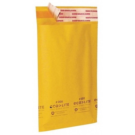 Mailer Envelope, Gold, 20x14-1/4 In., PK50 MPN:5VFV5