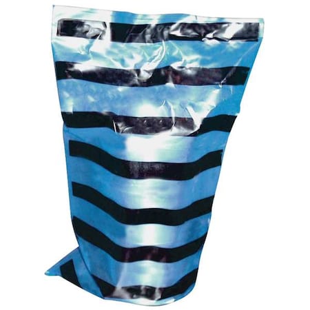 Reclosable Bag, 4 mil, Blue, Heat Seal, 250 PK MPN:5VFX8