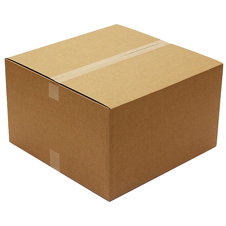 20 in x 16 in x 16 in Shipping Box, Kraft; Brown, Corrugate, Single Wall, 32 ECT MPN:60YP89