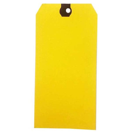 Shipping Tag, Colored, Yellow, PK1000 MPN:61KU48