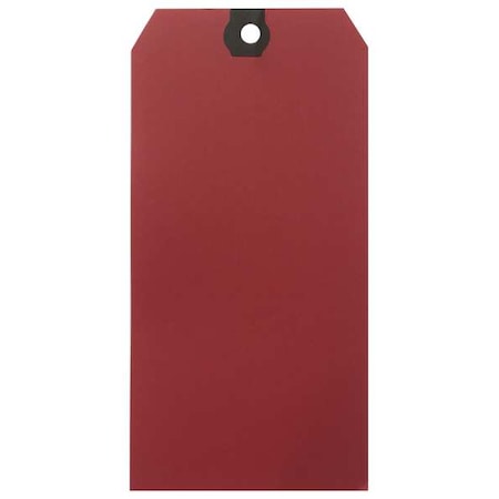 Shipping Tag, Colored, Red, PK500 MPN:61KU96