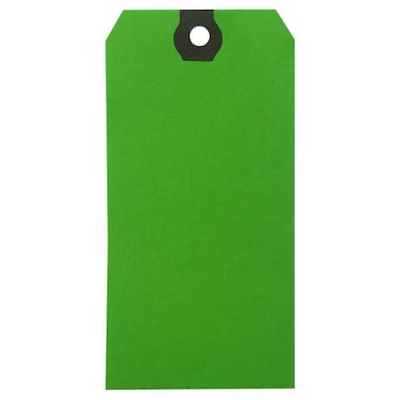 Shipping Tag, Colored, Green, PK500 MPN:61KV01