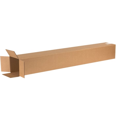 6 in x 6 in x 50 in Shipping Box, Kraft, Corrugate, Single Wall, 32 ECT MPN:6650