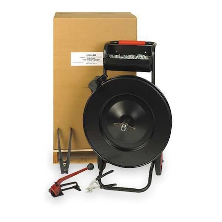 Steel Strapping Kit, 1, 470 lb, Steel MPN:6LGD6