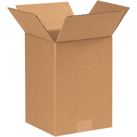 7 in x 7 in x 9 in Shipping Box, Kraft, Corrugate, Single Wall, 32 ECT MPN:779