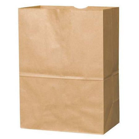 Shopping Bag Flat Bottom 1/8 BBL, Brown Pk500 MPN:81186