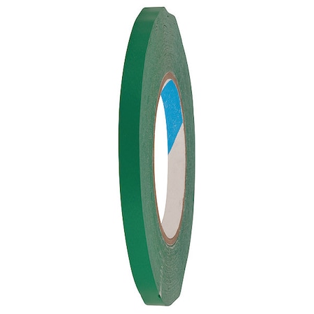 Bag Sealing Tape, PVC, Green, 3/8In x 180Yd MPN:8VZF1