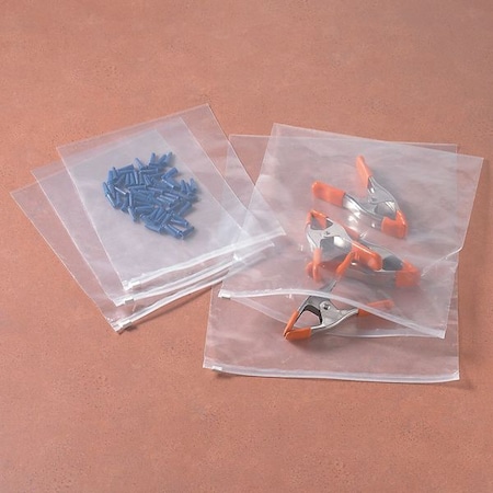 Reclosable Bag, Slide Seal, 12 in L, 16 in W, 2.75 mil Thick, Low Density Polyethylene (LDPE) MPN:9AEK6